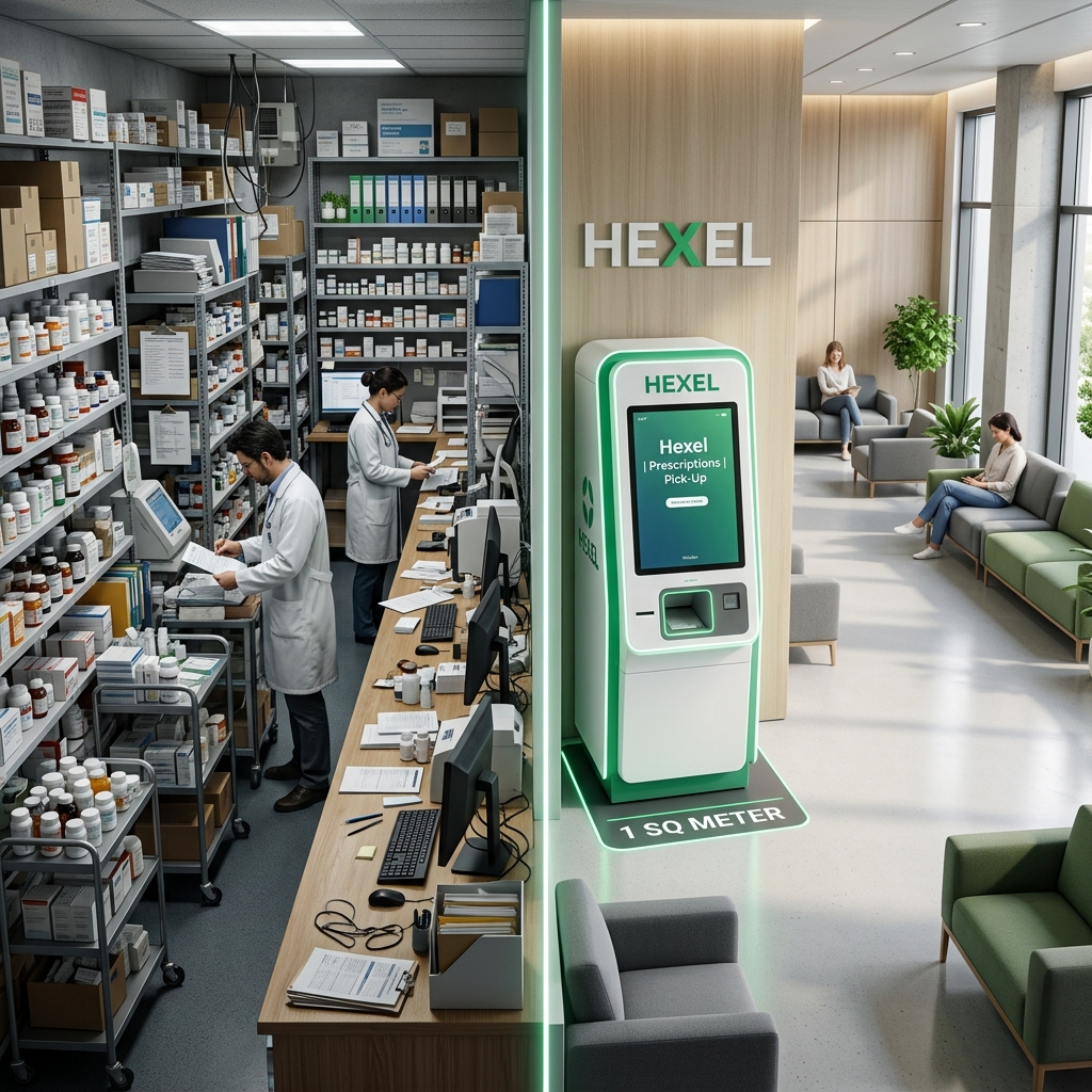 Medyzen Smart Pharmacy Kiosk vs Traditional Pharmacy